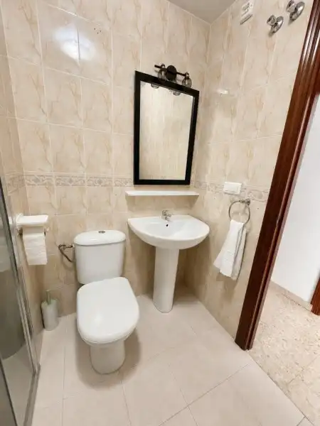 Bathroom of Ground floor for sale in Campillos  with Air Conditioner, Washing machine and Microwave