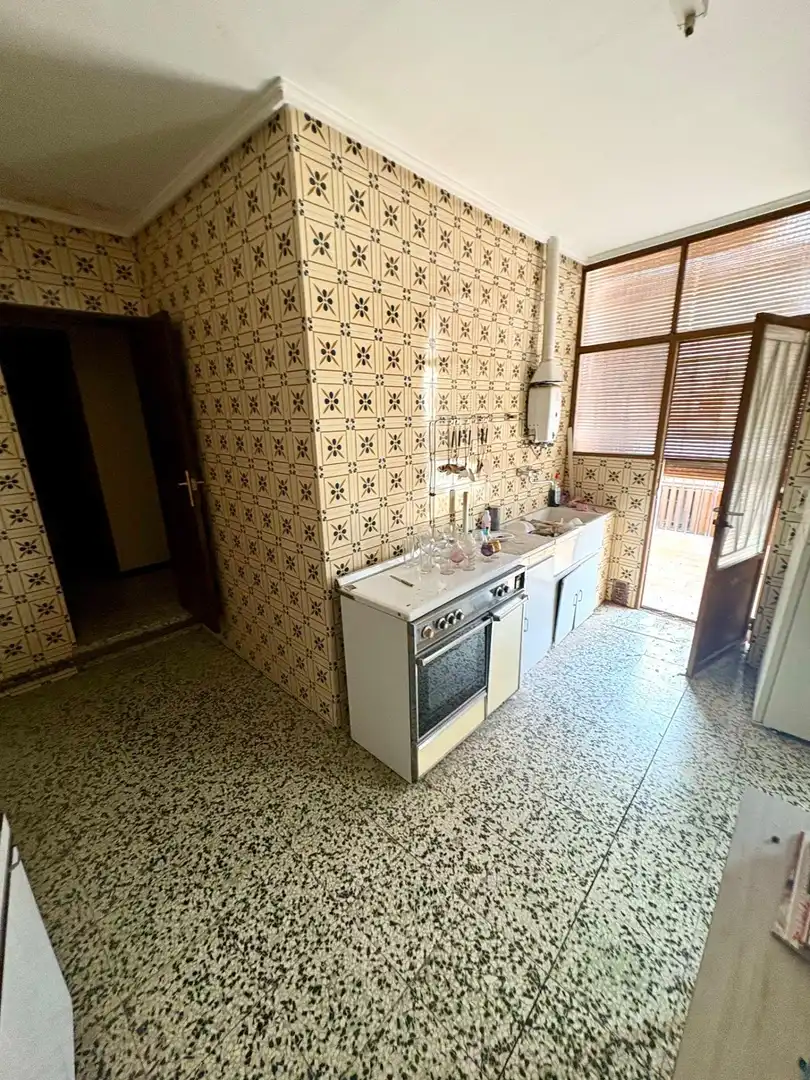 Kitchen of Flat for sale in Tudela  with Heating, Terrace and Storage room
