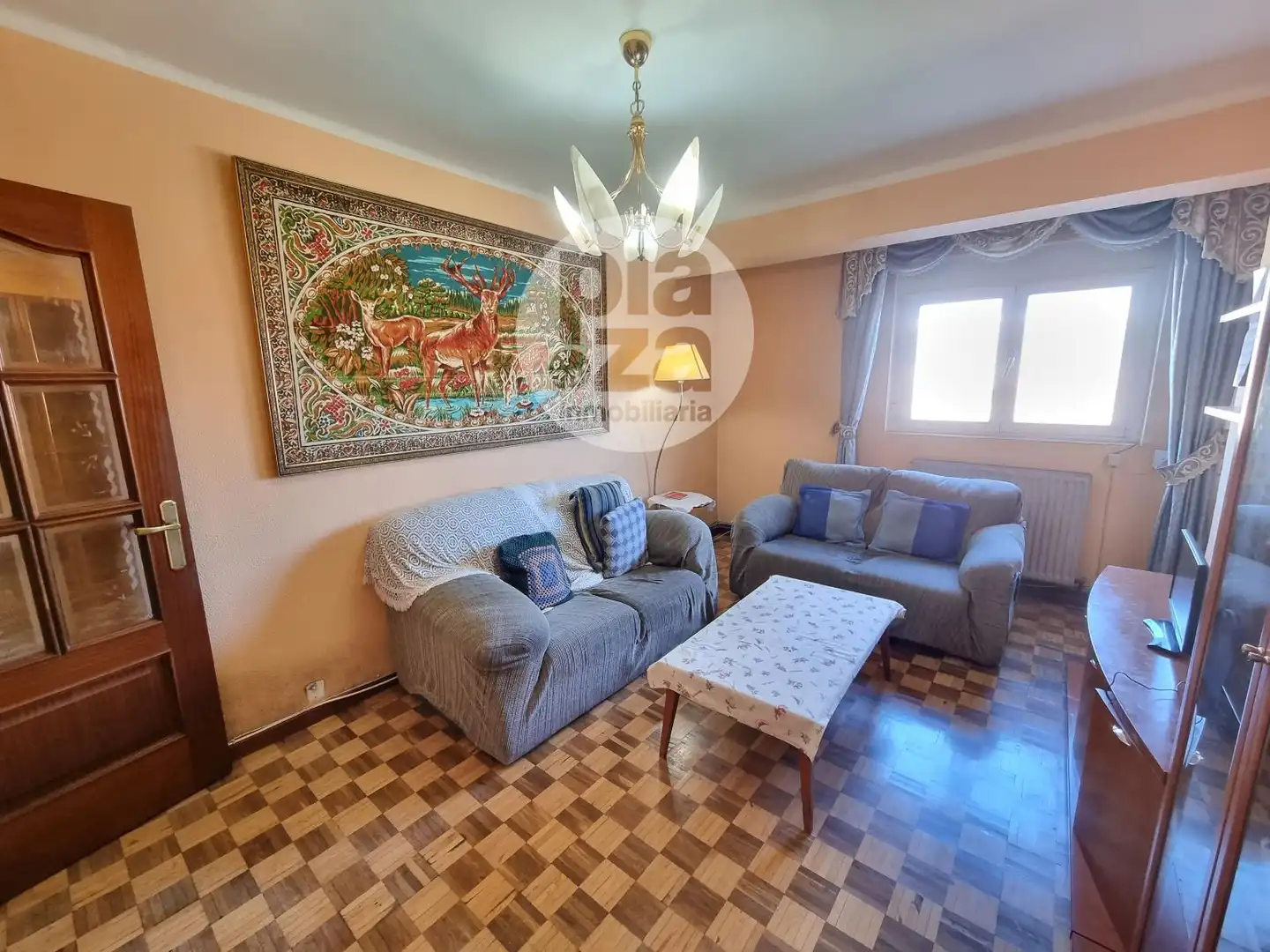 Sala de estar de Piso en venta en Burgos con Calefacción y Terraza