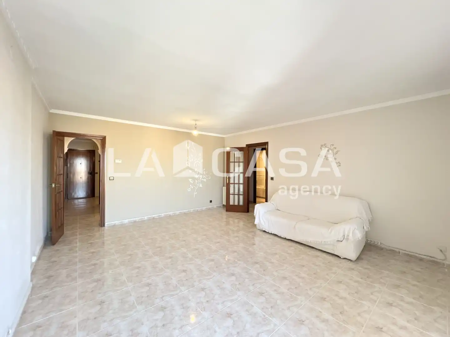 Sala d'estar de Pis en venda en Badalona amb Calefacció i Balcó