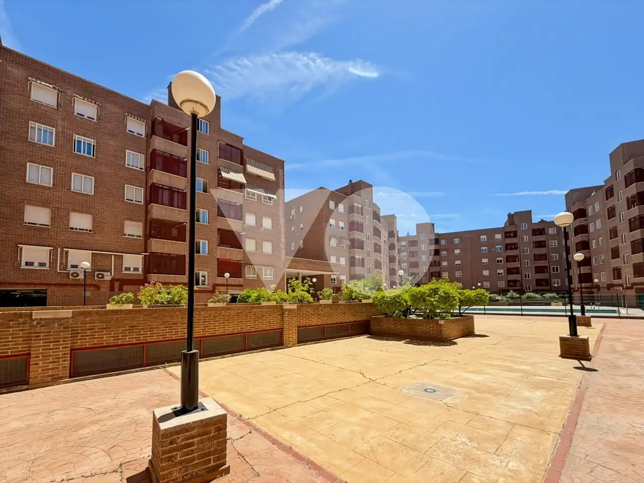 Exterior view of Flat for sale in Madrid  with Air Conditioner, Heating and Parquet flooring