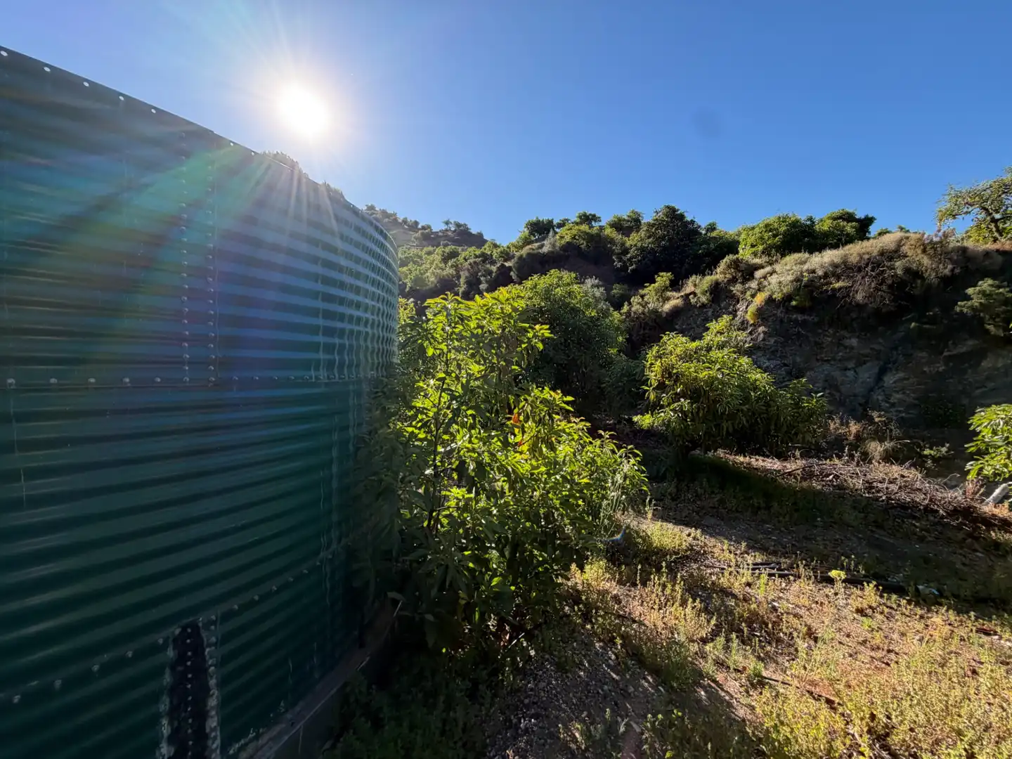 Vista exterior de Finca rústica en venta en Yunquera con Jardín privado, Piscina y Amueblado