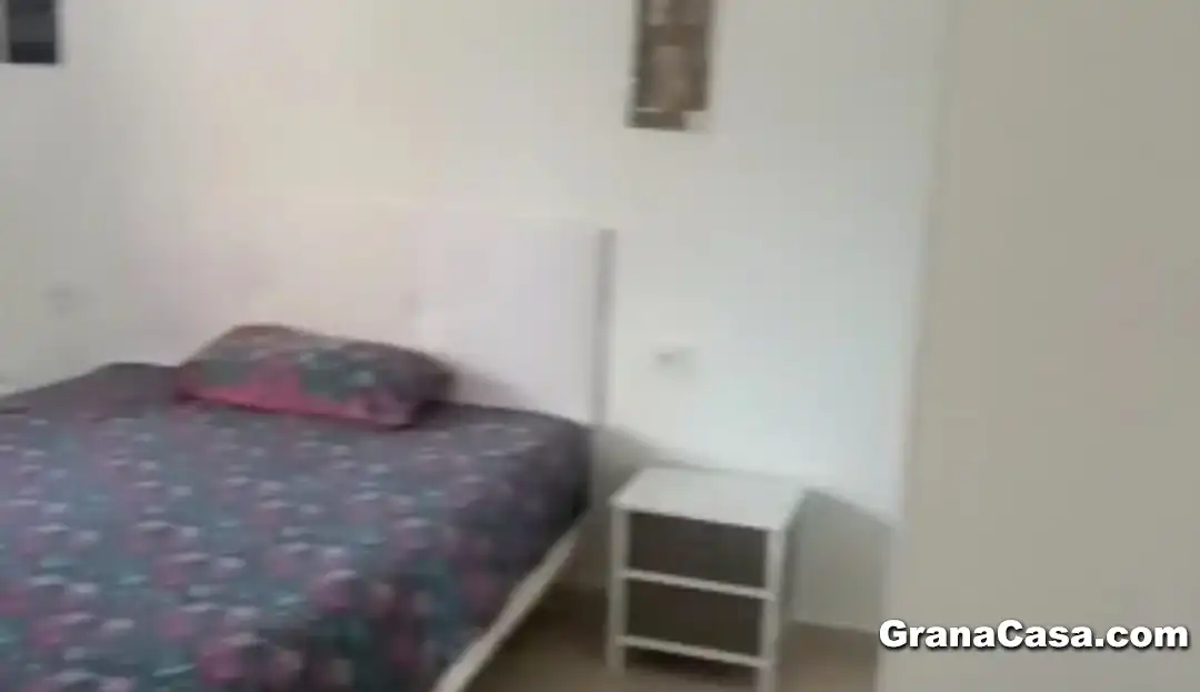 Bedroom of Flat for rent in Granada  with Terrace, Furnished and Oven