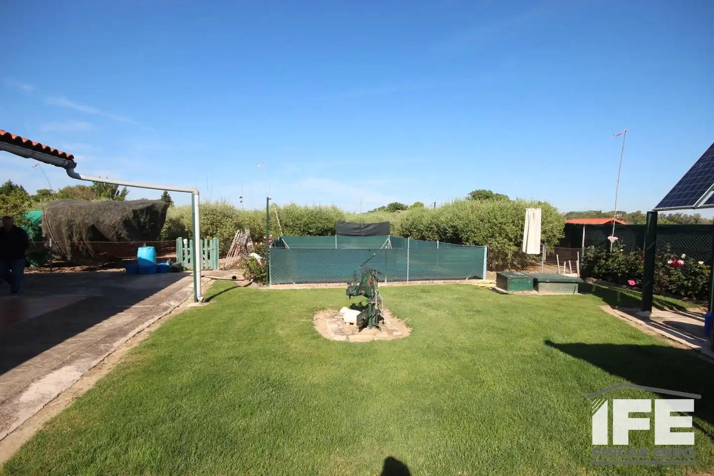 Garten von Country house zum Verkauf in Corella mit Privatgarten, Terrasse und Schwimmbad