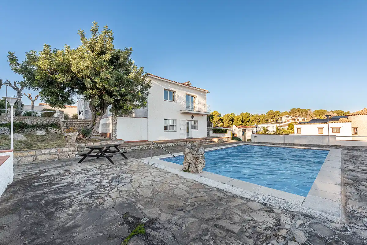 Swimming pool of Houses for sale in Sant Pere de Ribes  with Heating, Terrace and Swimming Pool