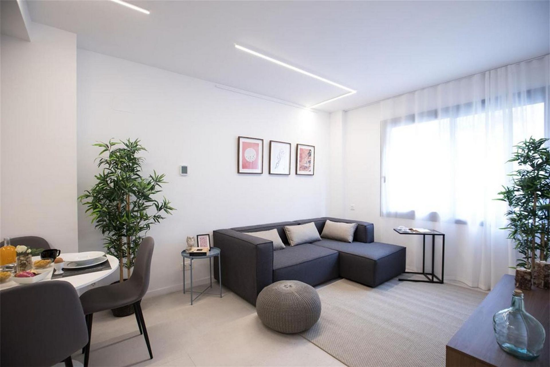 Sala d'estar de Pis de lloguer en Hernani amb Aire condicionat, Moblat i TV