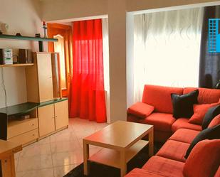 Living room of Flat for sale in  Madrid Capital  with Air Conditioner, Furnished and Balcony