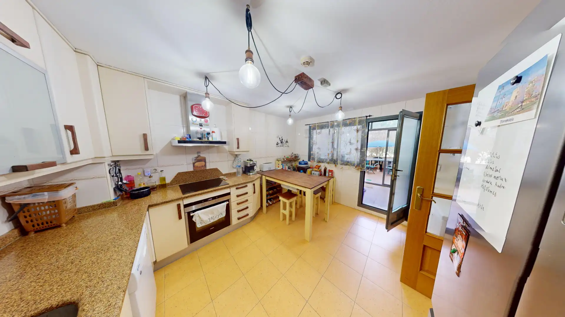 Cocina de Casa adosada en venta en Albacete con Aire acondicionado, Calefacción y Parquet