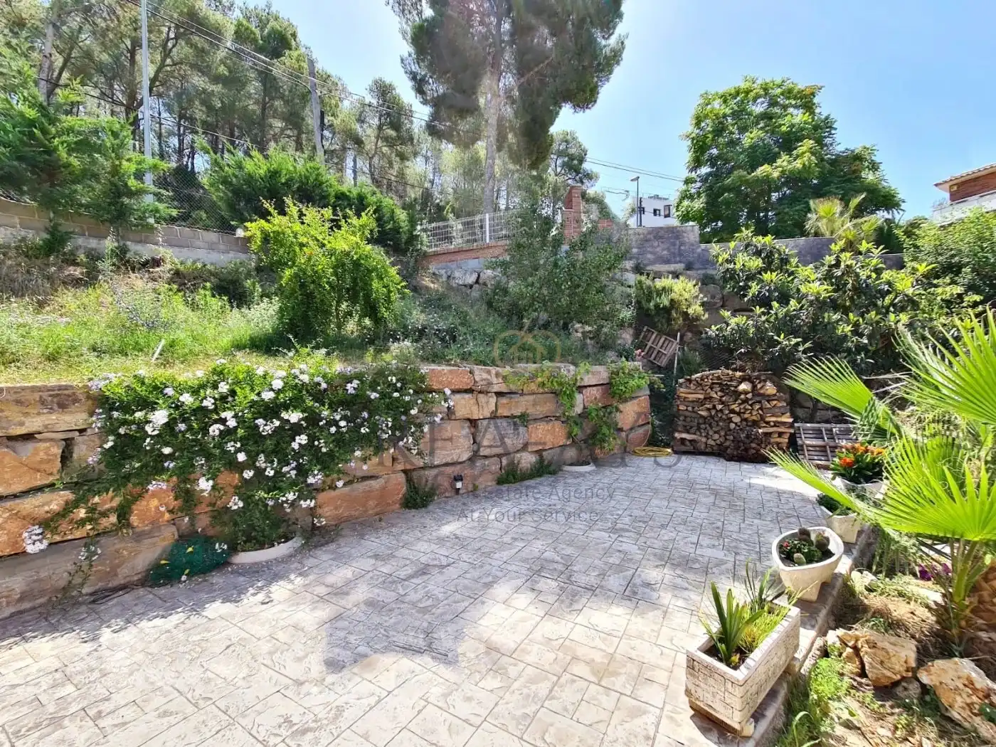 Jardín de Casa o chalet en venta en Cervelló con Aire acondicionado, Calefacción y Jardín privado