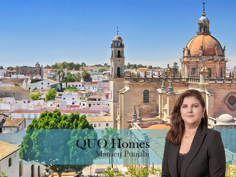 Vista exterior de Pis en venda en Jerez de la Frontera amb Aire condicionat i Balcó