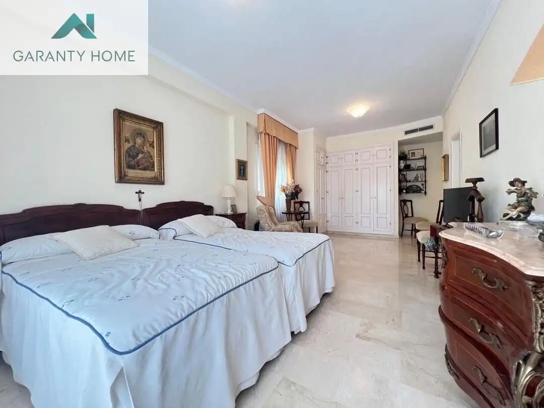 Bedroom of Flat for rent in Benalmádena  with Air Conditioner, Heating and Private garden