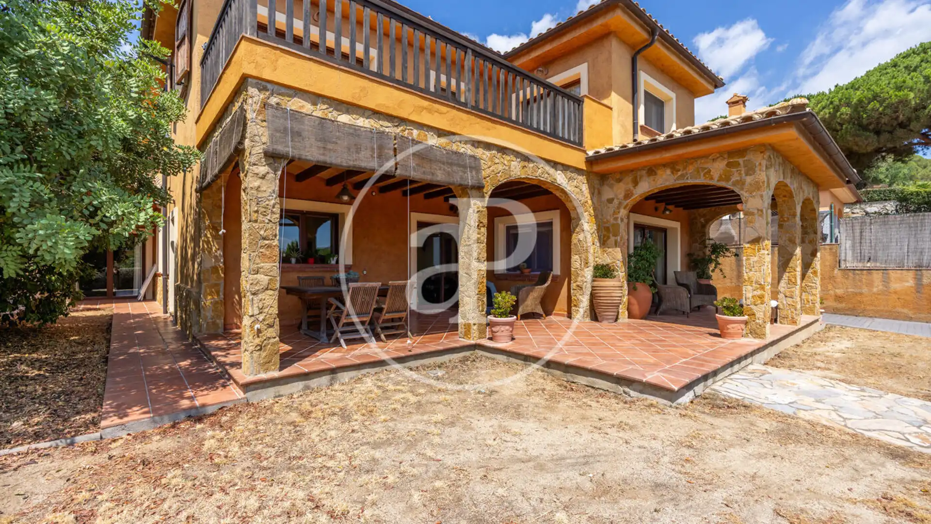 Terraza de Casa o chalet en venta en Argentona con Aire acondicionado, Calefacción y Jardín privado