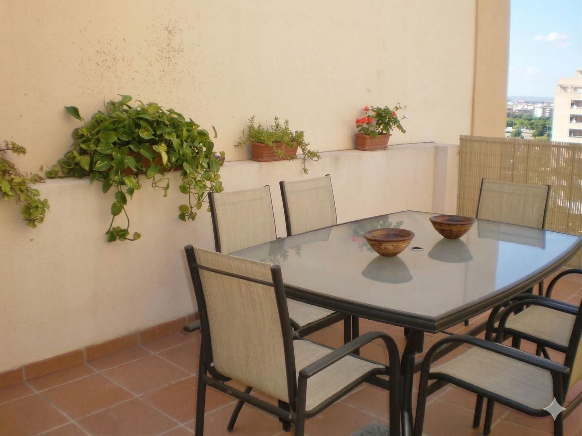 Terraza de Piso en venta en Málaga Capital con Aire acondicionado, Trastero y Amueblado
