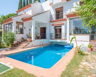 Garden of House or chalet for sale in Estepona  with Air Conditioner, Private garden and Terrace