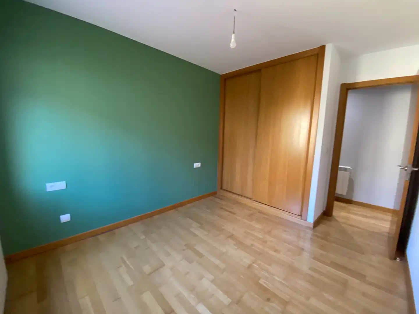 Bedroom of Flat for sale in Lalín  with Heating, Parquet flooring and Storage room
