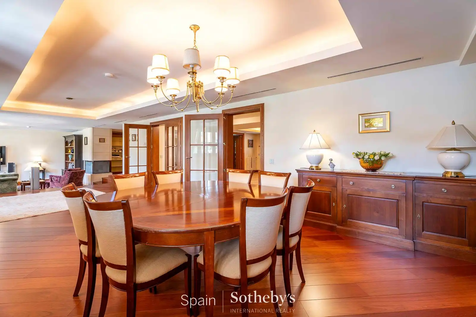 Comedor de Casa o chalet en venta en Madrid con Aire acondicionado, Calefacción y Jardín privado
