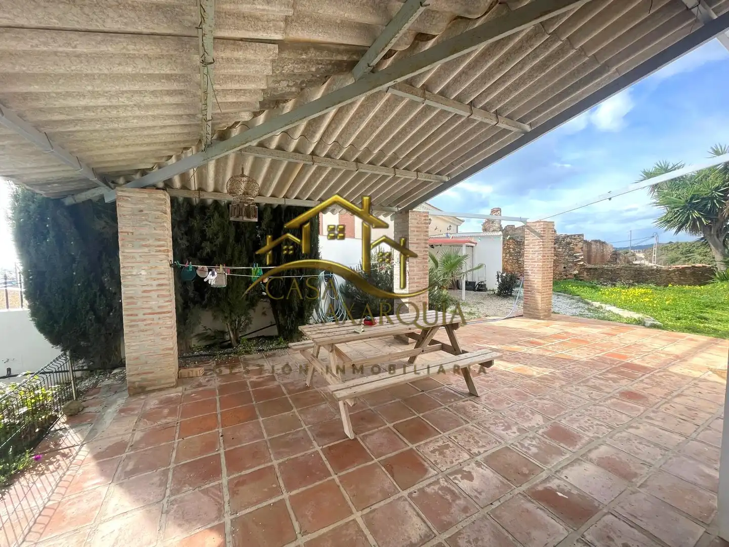 Terraza de Finca rústica en venta en Vélez-Málaga con Jardín privado y Terraza