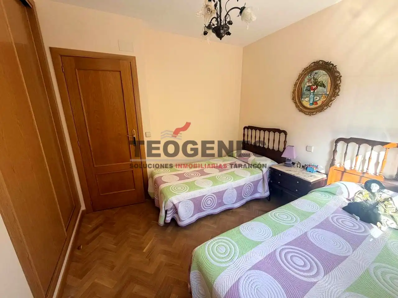 Bedroom of Ground floor for sale in Tarancón  with Heating, Parquet flooring and Storage room