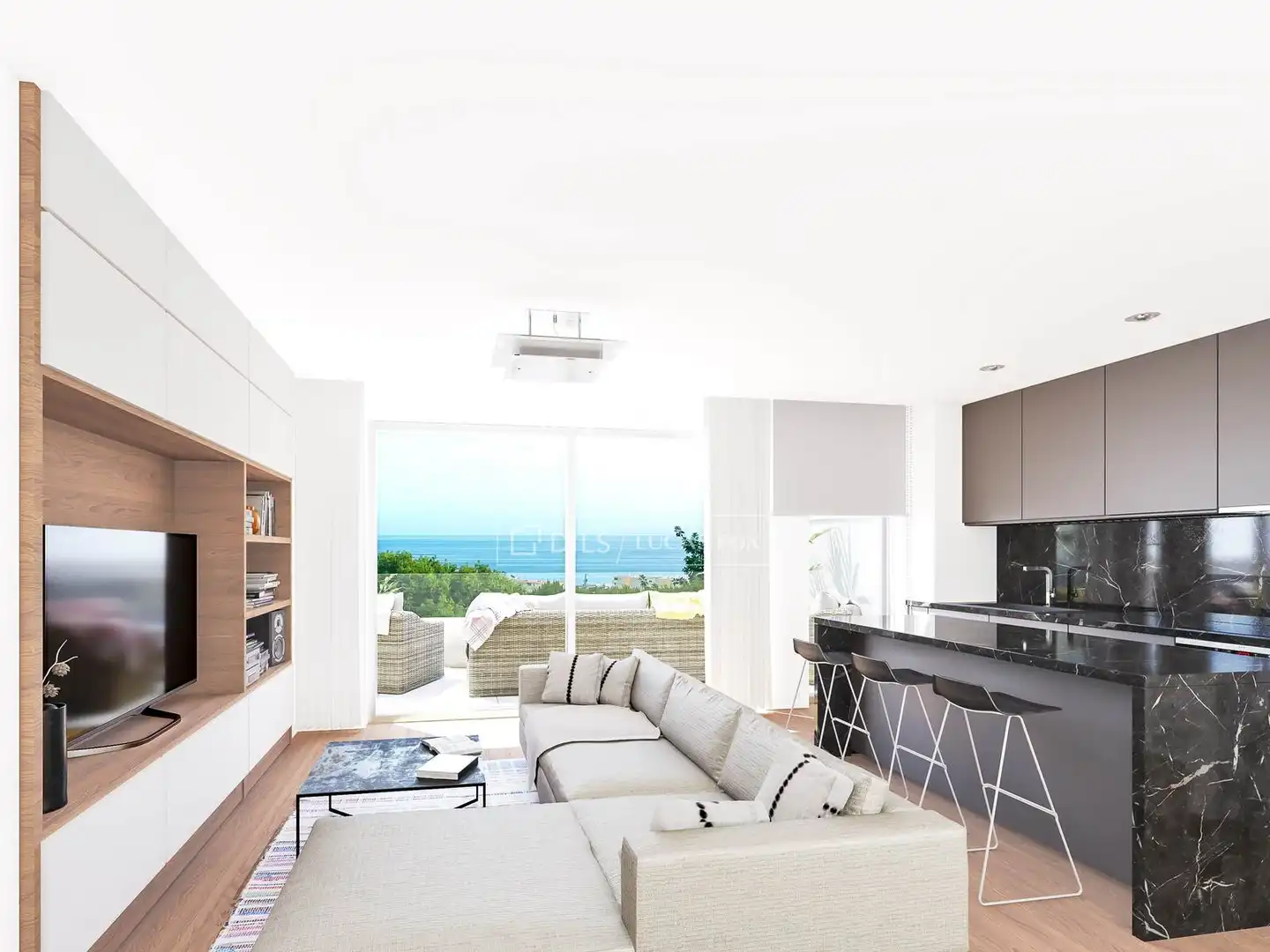 Sala d'estar de Casa o xalet en venda en Torremolinos amb Aire condicionat, Calefacció i Jardí privat