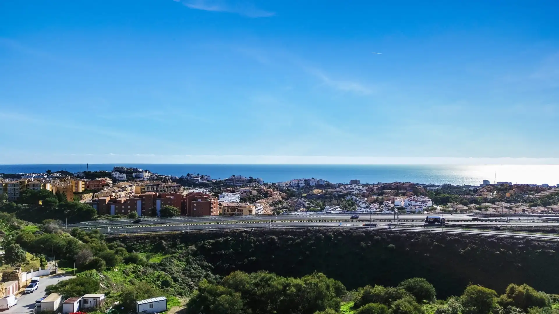 Außenansicht von Dachboden zum Verkauf in Mijas mit Klimaanlage, Heizung und Terrasse