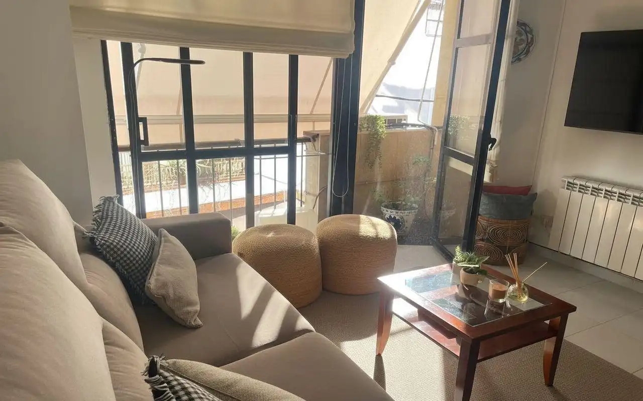 Terraza de Apartamento en venta en Centre 