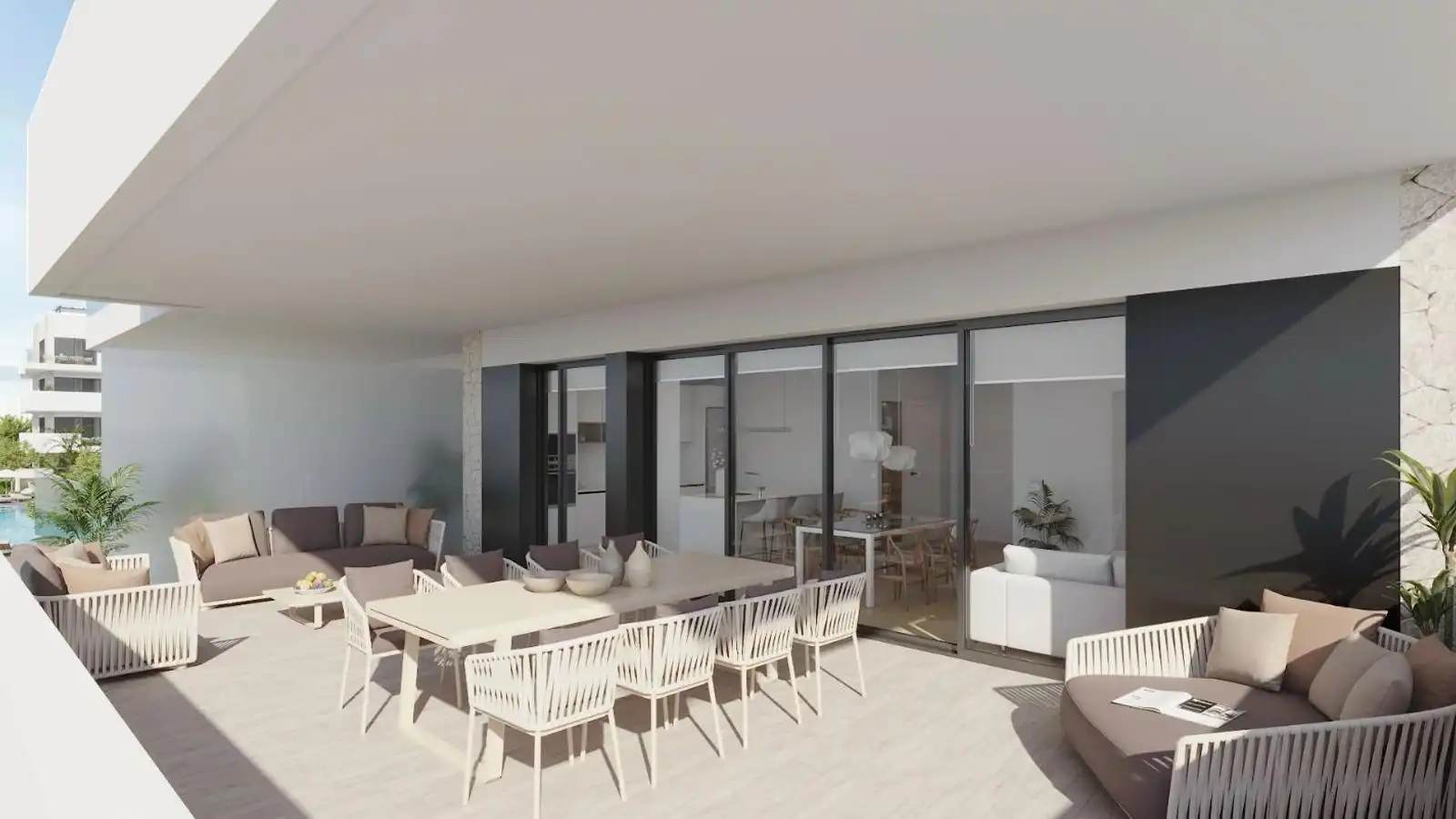 Terrassa de Apartament en venda en La Nucia amb Terrassa