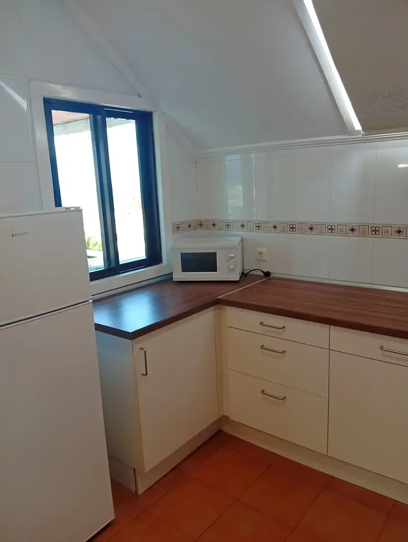 Kitchen of Flat for rent in Málaga  with Air Conditioner, Terrace and Furnished