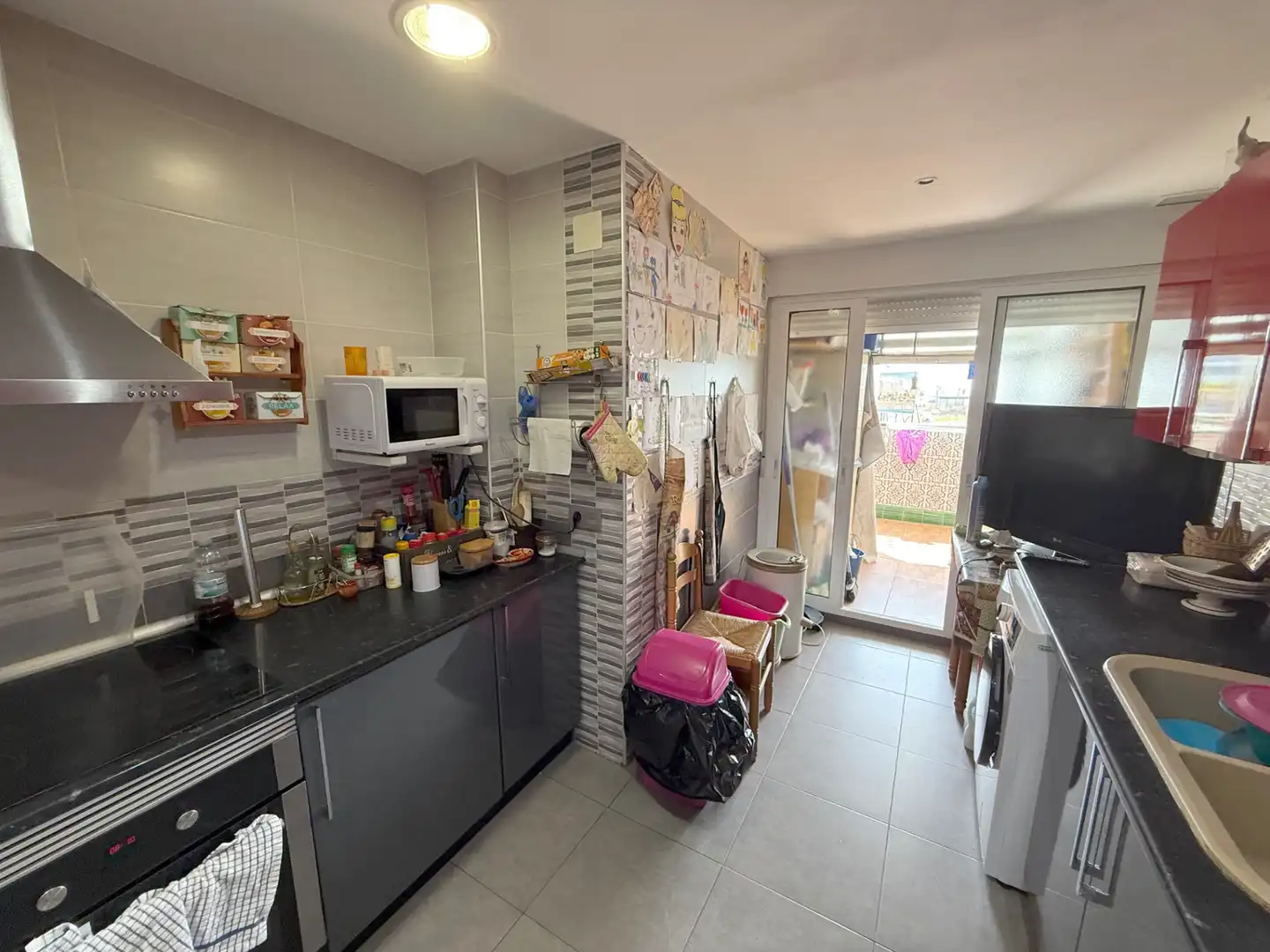 Cocina de Piso en venta en Málaga con Terraza, Trastero y Amueblado