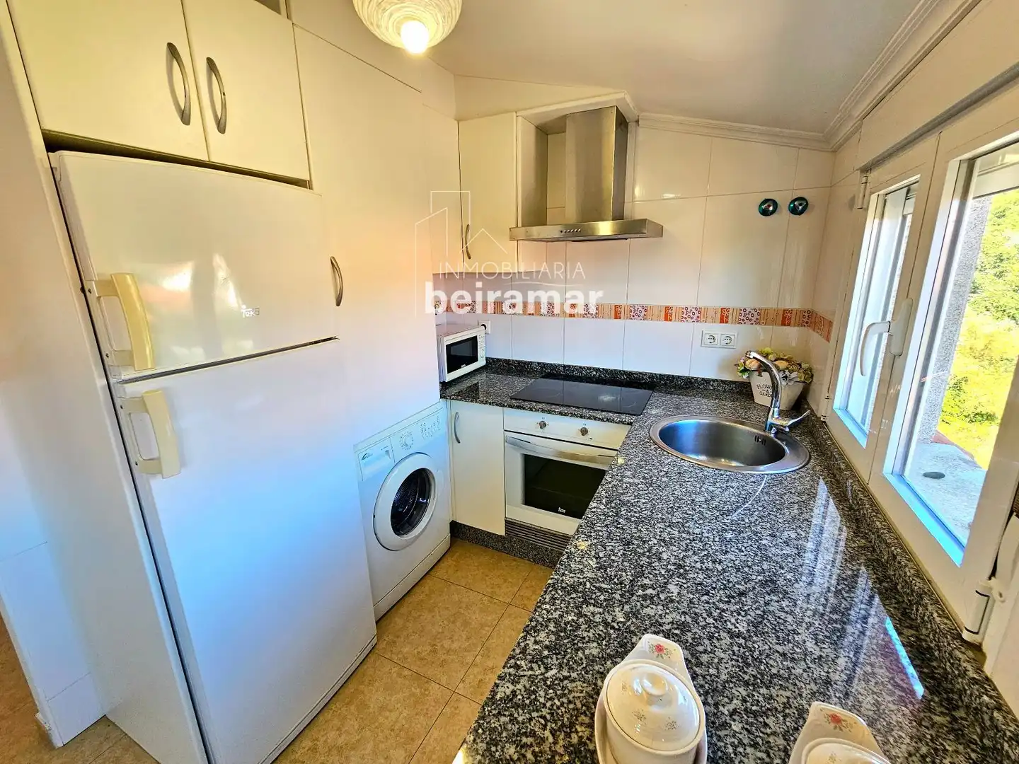 Kitchen of Flat for sale in Ribeira  with Heating, Storage room and Furnished