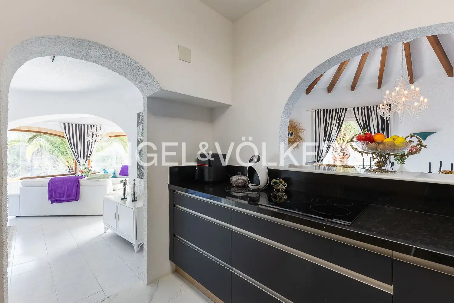 Kitchen of Houses for sale in Jávea / Xàbia  with Air Conditioner, Heating and Private garden