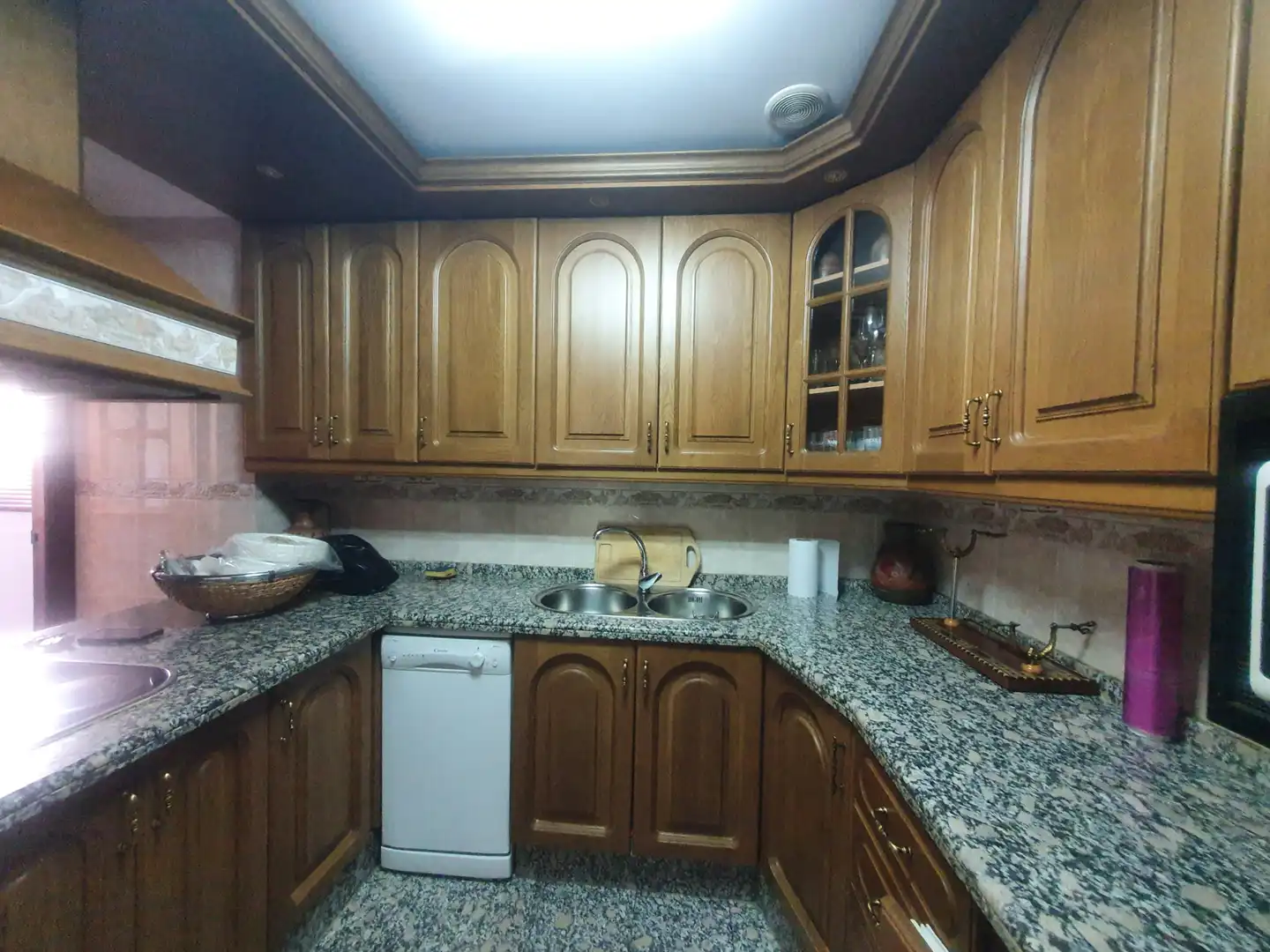 Cuina de Àtic en venda en Guadix amb Calefacció, Terrassa i Moblat