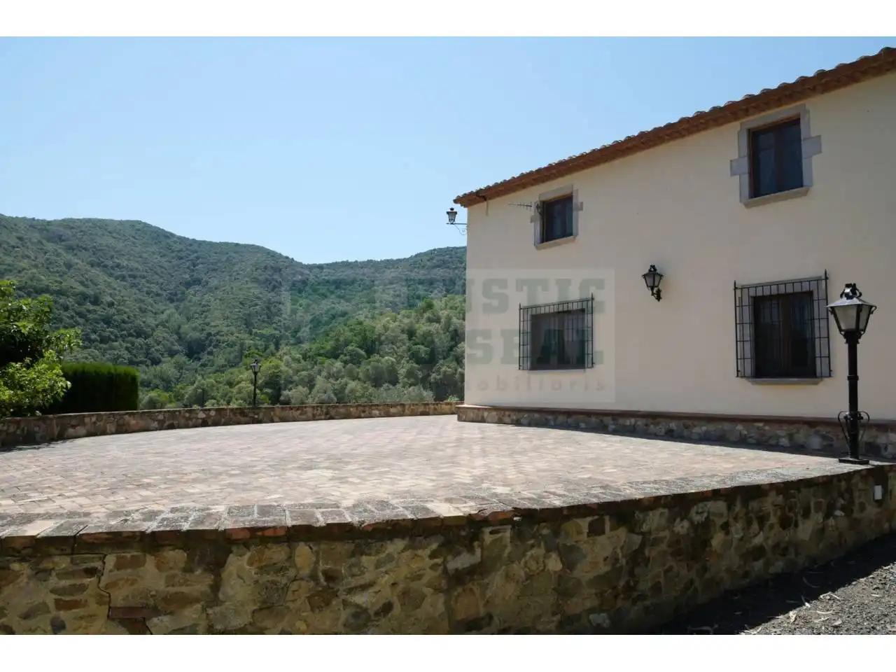 Terrassa de Finca rústica en venda en Tordera amb Calefacció i Piscina