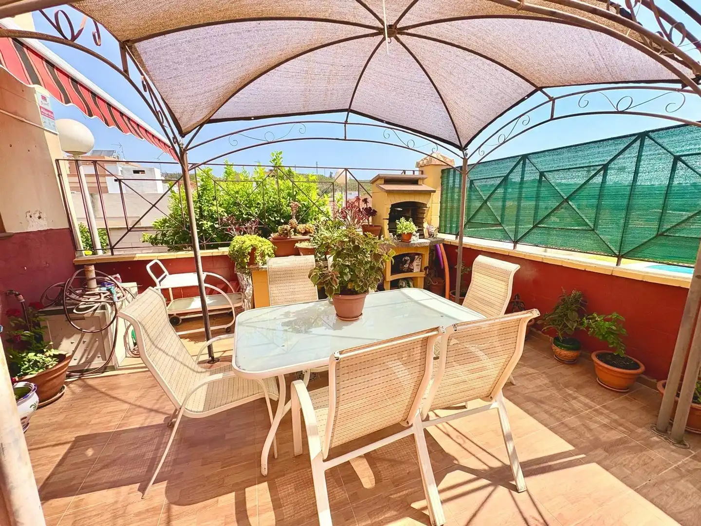 Terrassa de Casa adosada en venda en Vélez-Málaga amb Aire condicionat, Jardí privat i Terrassa