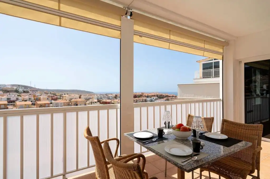 Terraza de Apartamento en venta en Mogán con Aire acondicionado, Parquet y Terraza