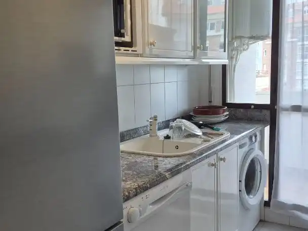 Kitchen of Flat for rent in Santander  with Balcony