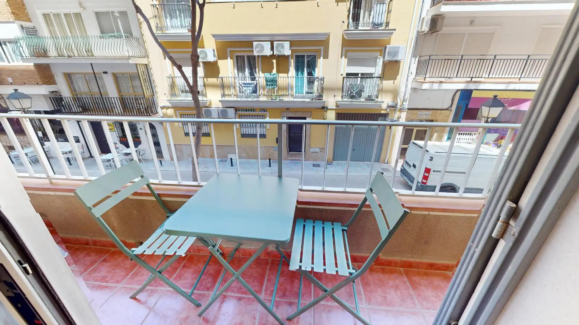 Balcony of Flat for rent in Fuengirola  with Air Conditioner, Heating and Terrace