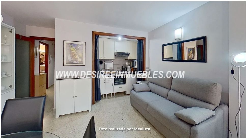 Sala d'estar de Pis de lloguer en  Valencia Capital amb Aire condicionat i Moblat