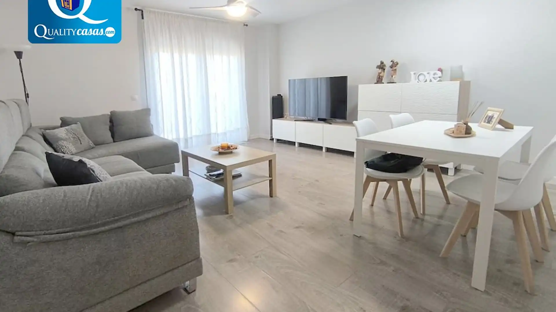 Living room of Flat for sale in Novelda  with Air Conditioner and Terrace