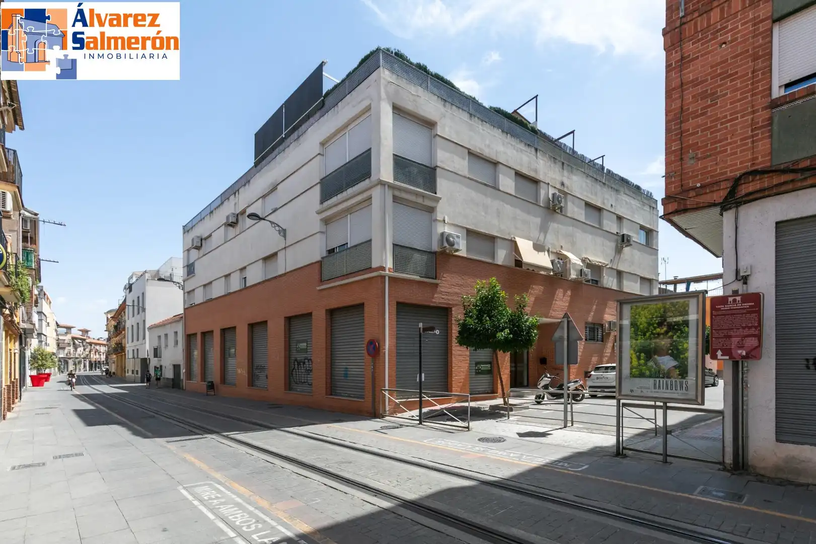 Exterior view of Flat for sale in Armilla  with Air Conditioner, Heating and Storage room