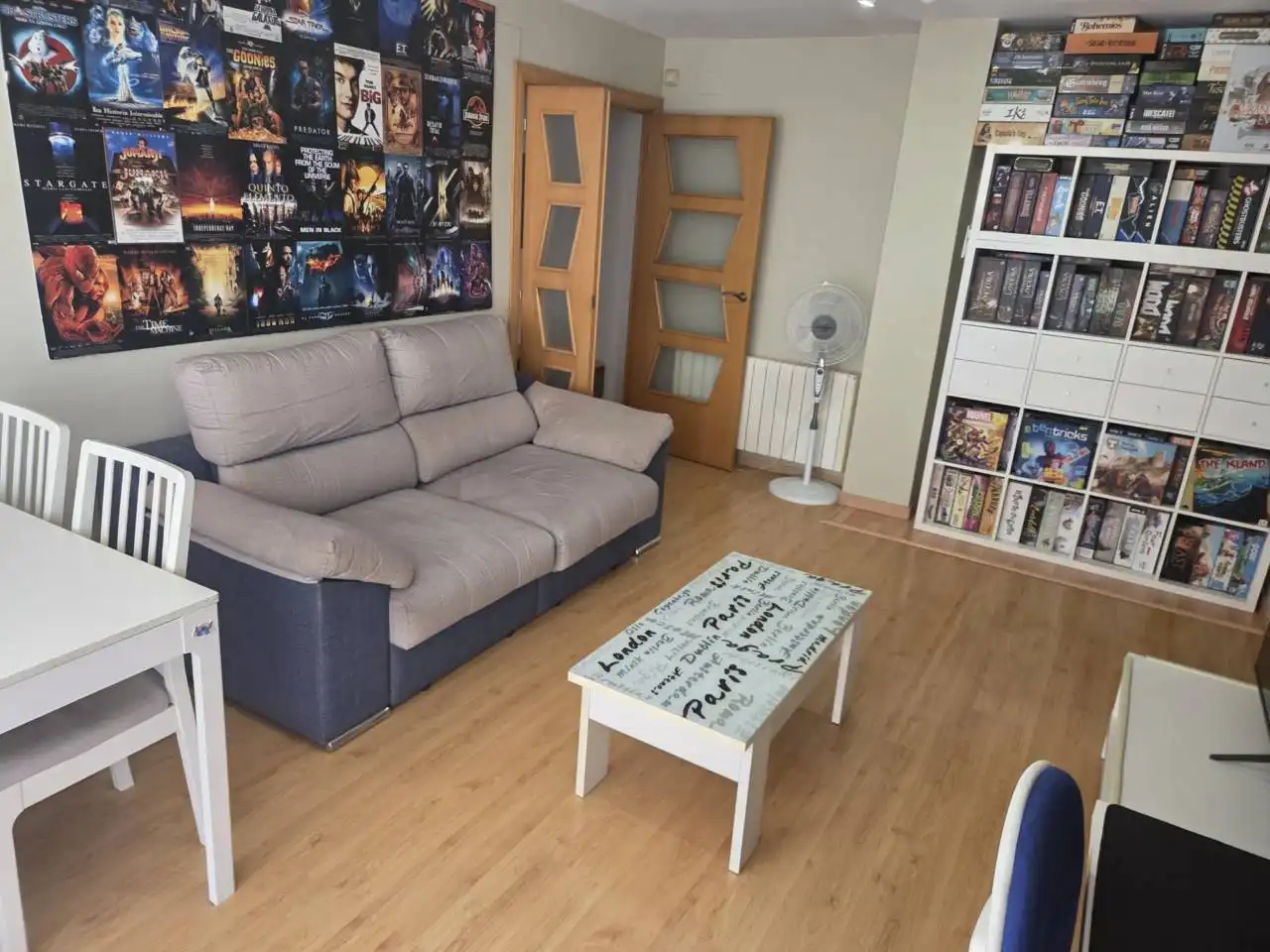Wohnzimmer von Wohnung zum Verkauf in Cubelles mit Heizung, Parkett und Abstellraum