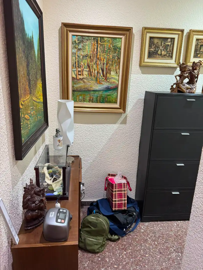 Living room of Flat for sale in Valencia  with Air Conditioner, Terrace and Balcony