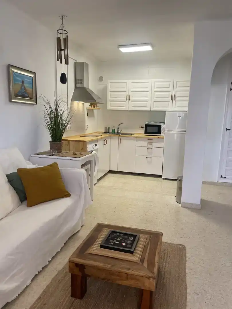 Cocina de Piso en venta en Nerja con Aire acondicionado, Jardín privado y Piscina