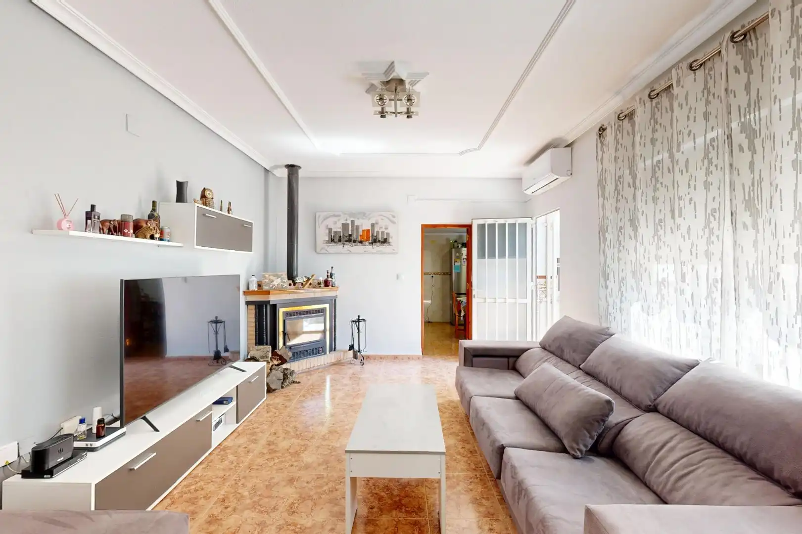 Sala de estar de Casa o chalet en venta en Cartagena con Aire acondicionado, Calefacción y Terraza
