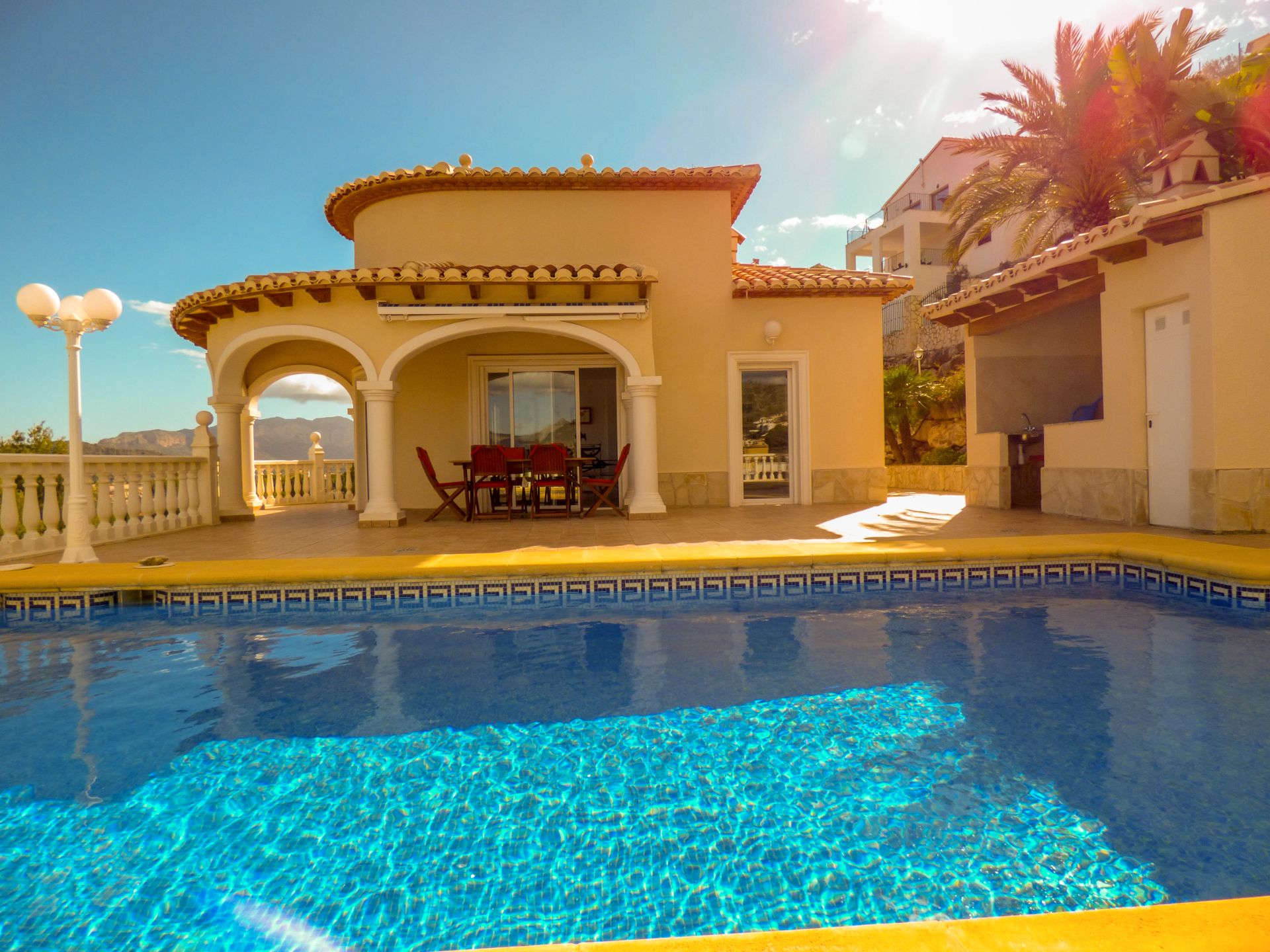 Piscina de Casa o xalet en venda en Pedreguer amb Aire condicionat, Calefacció i Jardí privat