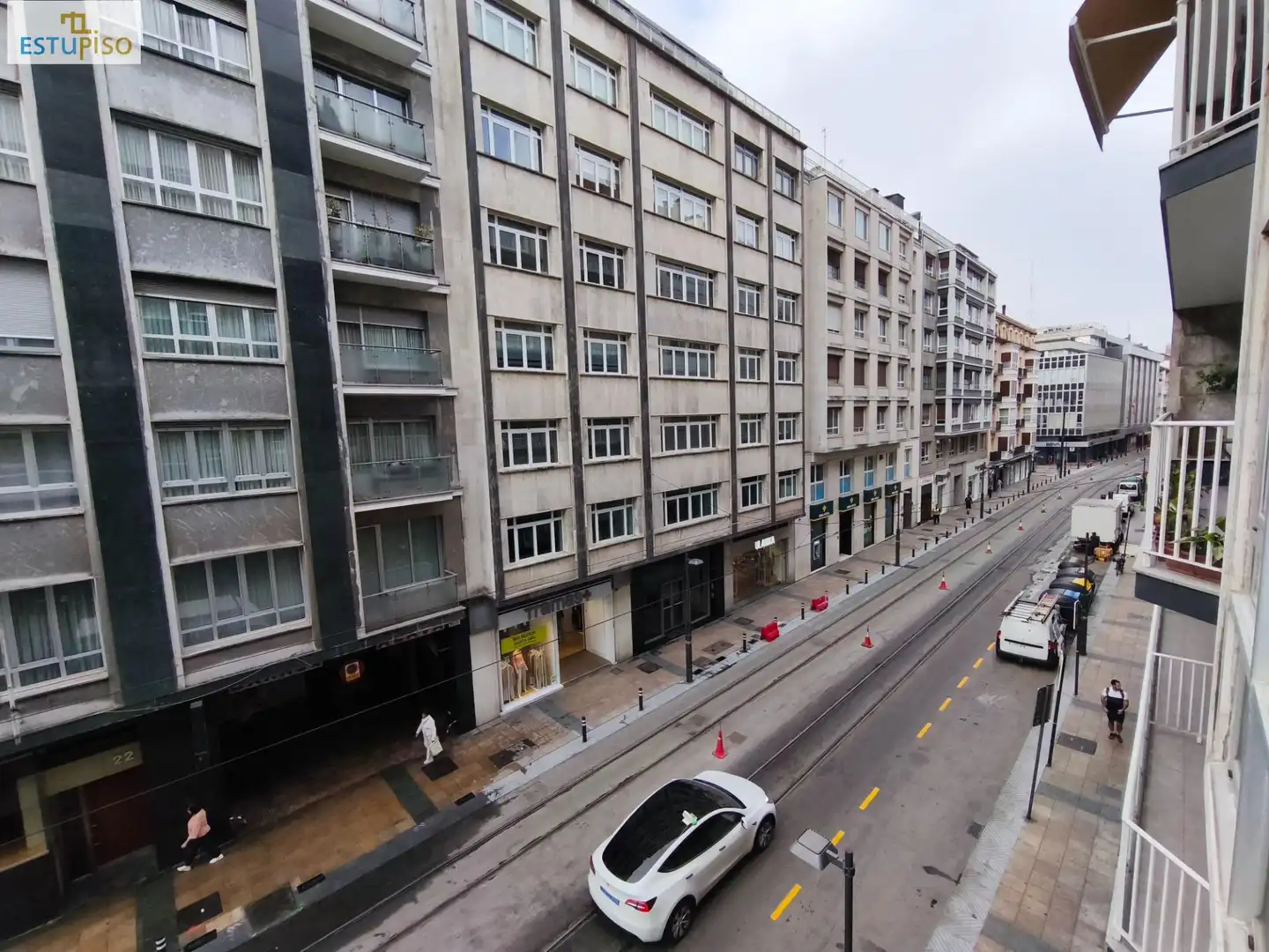 Exterior view of Flat for sale in Ensanche