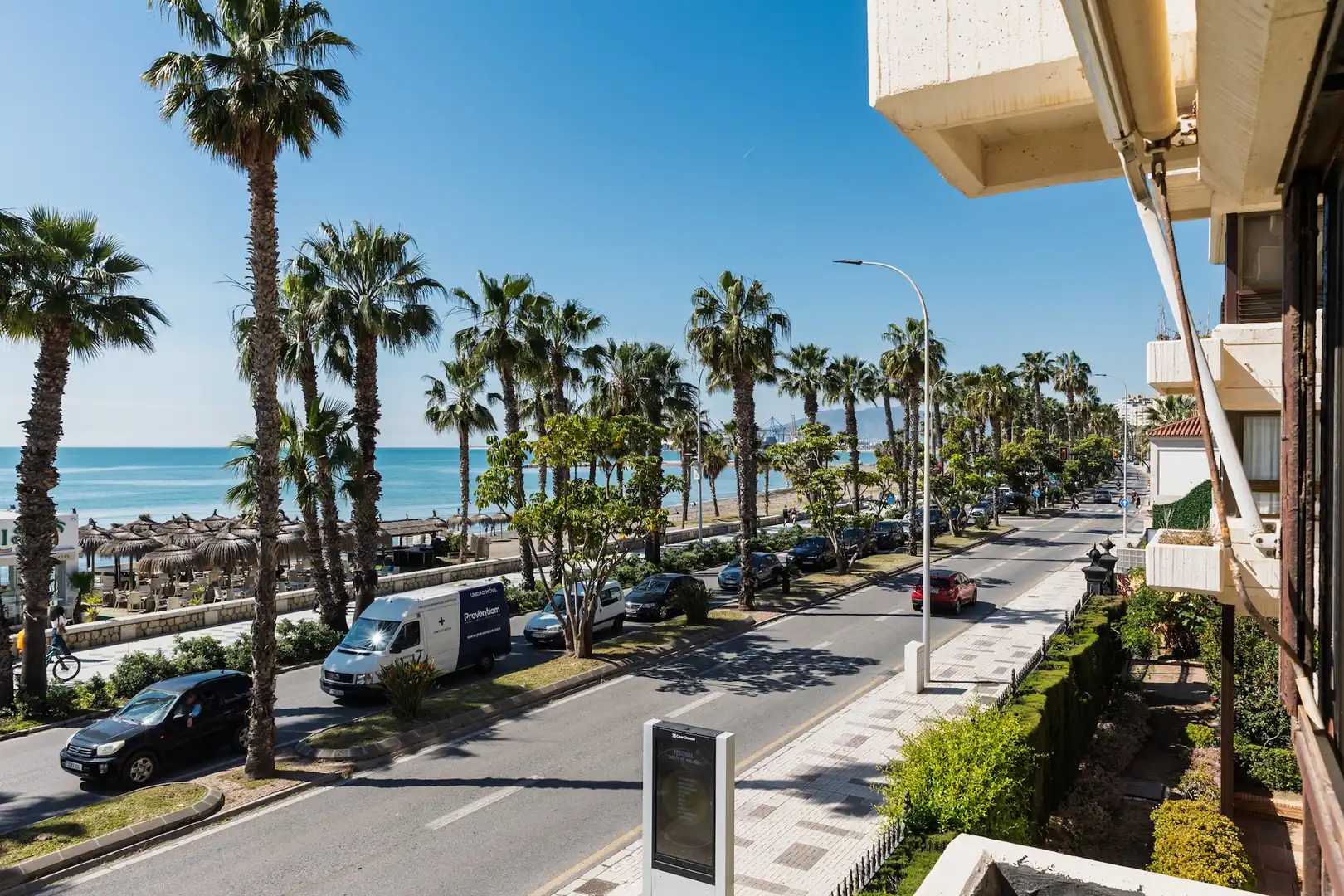 Vista exterior de Piso en venta en Málaga con Aire acondicionado, Trastero y Amueblado
