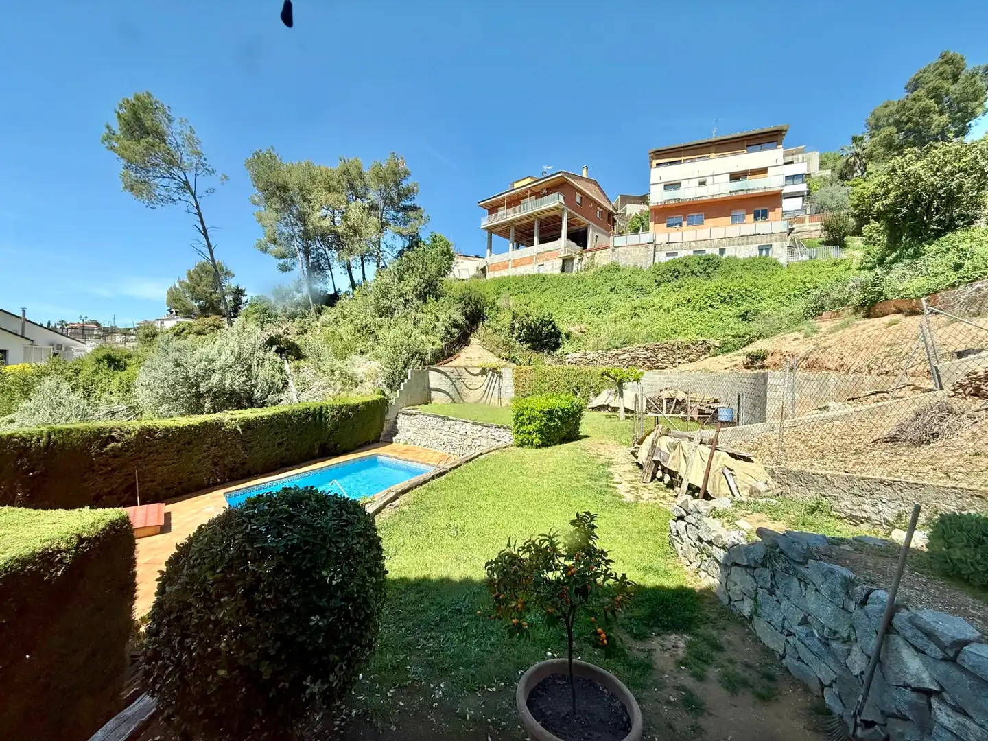 Garden of Houses for sale in Torrelles de Llobregat  with Heating, Private garden and Terrace