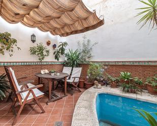 Terrace of House or chalet for sale in  Granada Capital  with Air Conditioner, Terrace and Swimming Pool