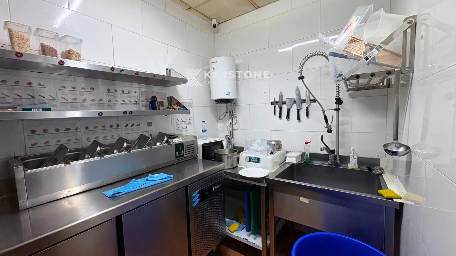 Cocina de Local en traspaso en Alicante / Alacant con Aire acondicionado, Terraza y Internet