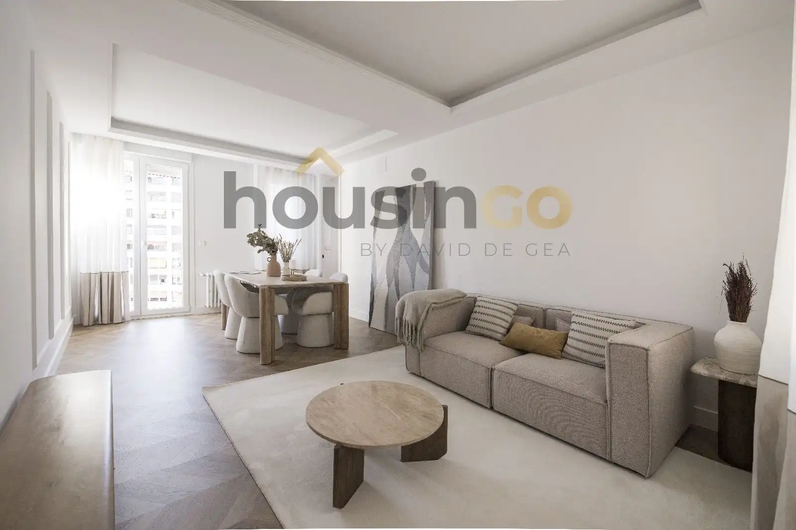 Sala de estar de Dúplex en venta en Madrid con Aire acondicionado, Calefacción y Terraza